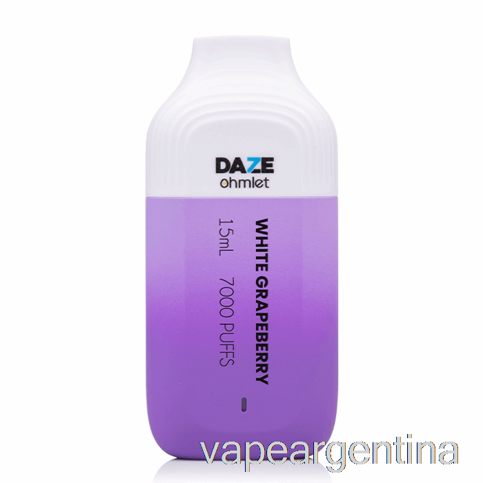 7 Daze Ohmlet 7000 Vape Desechable De Pomelo Blanco Descartable